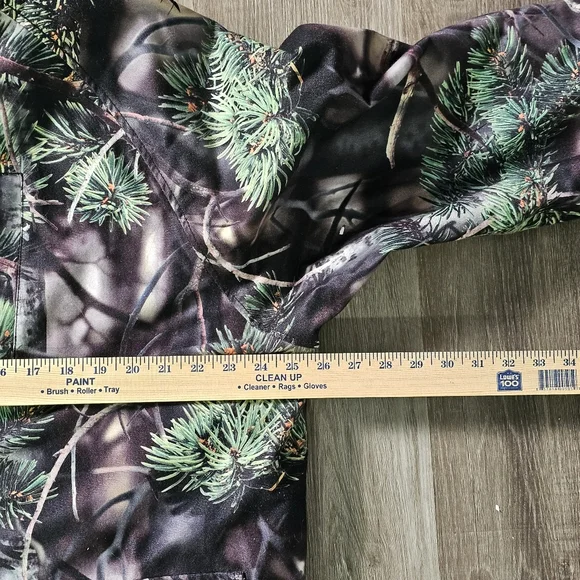 Dickies Jacket Mens XL Camo West Wayne Carlton Fleece Lined Canvas Hunting - Picture 8 of 9